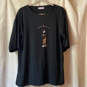 Oversized graphic tee